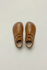 Kožené topánky – HNEDÉ – Obrázok 3