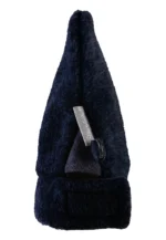 Kojenecké fleecové rukavice bez palcov - tmavomodré – Obrázok 3