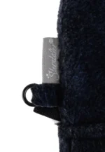 Kojenecké fleecové rukavice bez palcov - tmavomodré – Obrázok 5