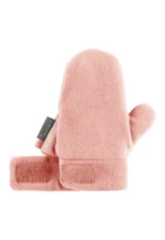 Rukavice palčiaky fleecové - svetloružové – Obrázok 4