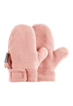 Rukavice palčiaky fleecové - svetloružové