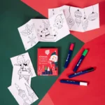 SuperPetit Umývateľné fixky na okná VIANOCE, 24 šablón – Obrázok 2