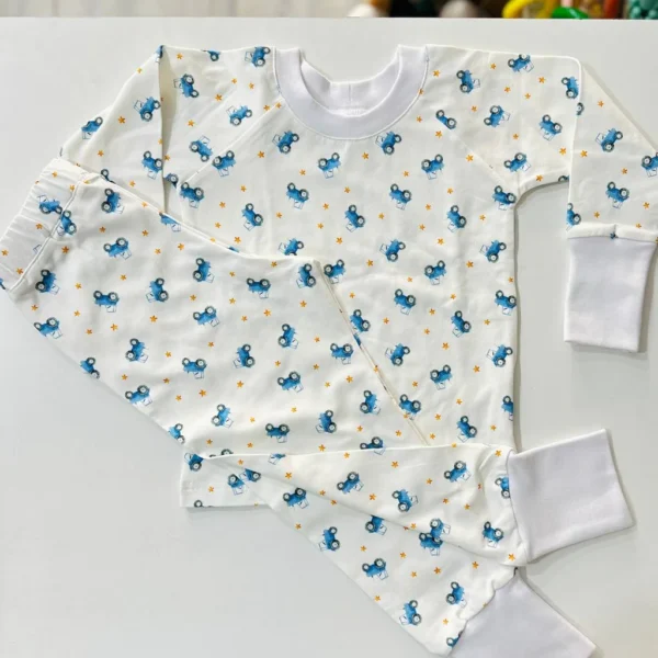 TRAKTORY rastúce dvojdielne pyžamko