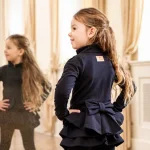 Zuppa bundička PEPLUM čierna