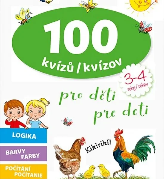 100 kvízov pre deti (3-4 rokov)