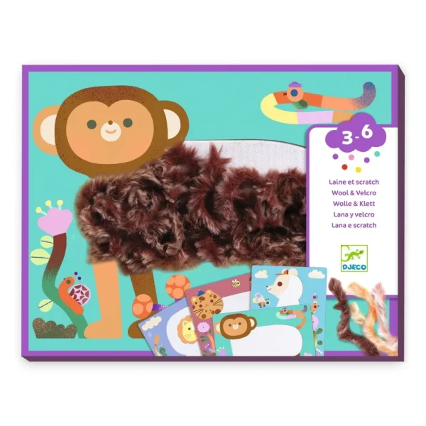 Fluffy friends - Tvorenie s vlnou a suchým zipsom