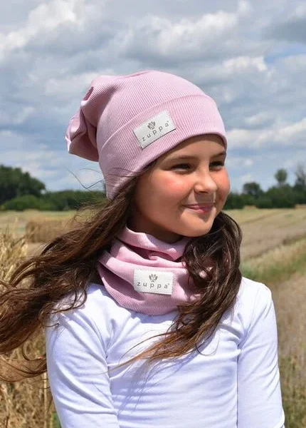 Zuppa čiapka RIB pudrovoružová