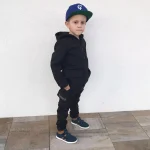 Detská softshell bunda - look up at the stars black – Obrázok 6