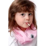 Bavlnený nákrčník - Ružový – Obrázok 2